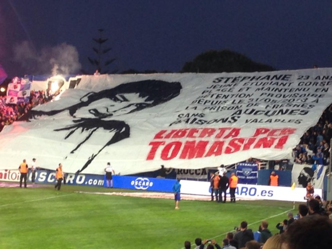 Mubilizazione per Stéphane Tomasini in Furiani