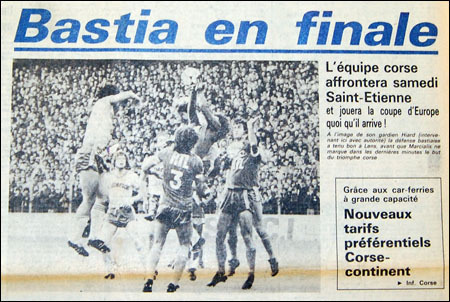 13 di ghjugnu di u 1981 : a cuppa hè nostra ! 13 di ghjugnu di u 1981 : a cuppa hè nostra !