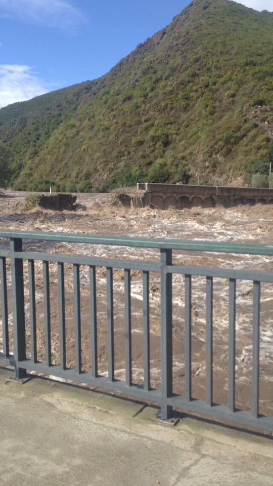 Ponte Novu sott'à l'acqua