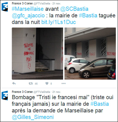 MarseillaiseGate : trè ghjorni d'isteria