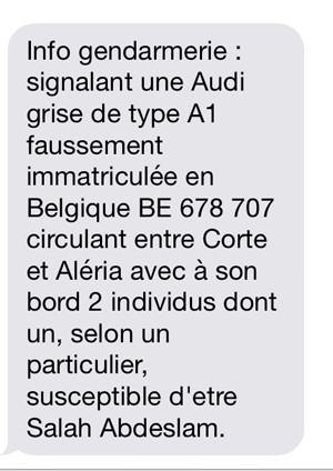 Salah Abdeslam in Corsica... è altri puttachji più o menu veri Salah Abdeslam in Corsica... è altri puttachji più o menu veri