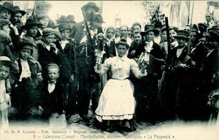 Alizzione municipale tempi fà in u paese di Calinzana Alizzione municipale tempi fà in u paese di Calinzana