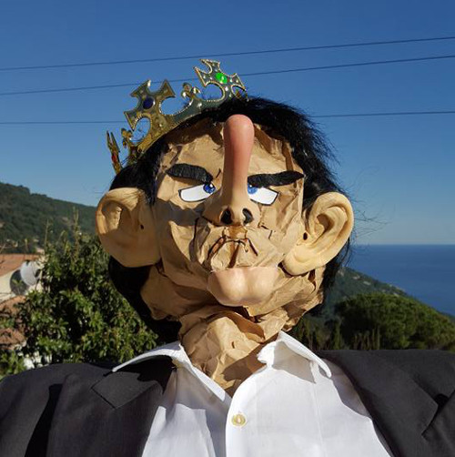 C'era Manuel Valls à u carnavale di Brandu