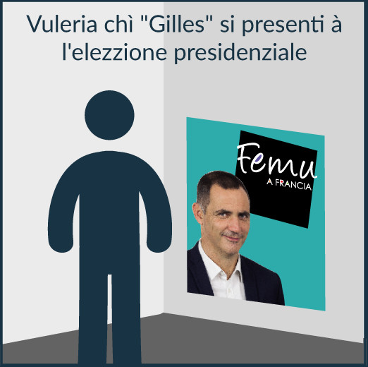 Cumu ricunnosce... un elettore di Gilles Simeoni in Bastia Cumu ricunnosce... un elettore di Gilles Simeoni in Bastia