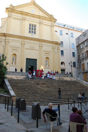 A prucessione di u Cristu Negru in Bastia