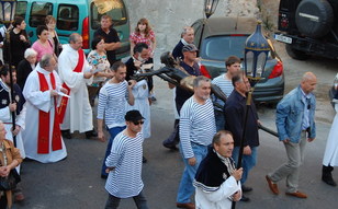 A prucessione di u Cristu Negru in Bastia