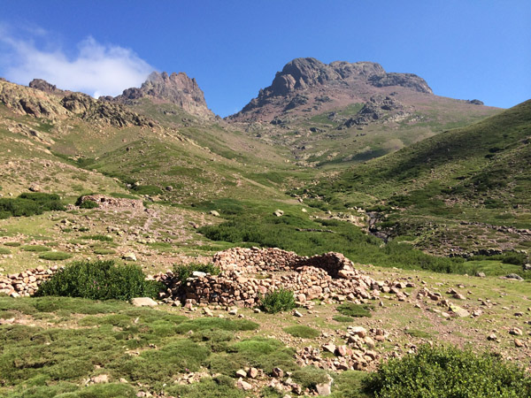 A valle di Tula, sott'à u Paglia Orba è u Tafunatu