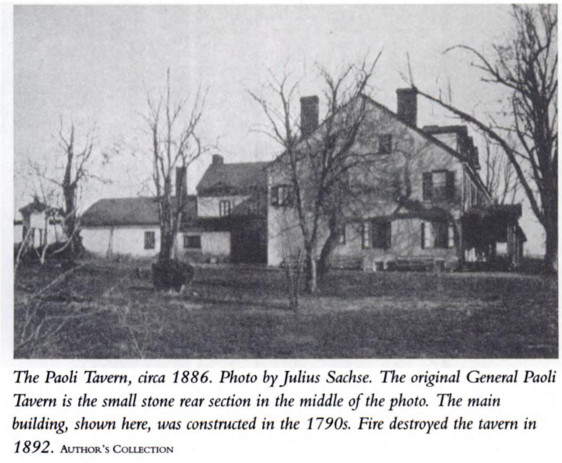 Thomas J. McGuire, Battle of Paoli, Stackpole Books, 2006, p. 85. Thomas J. McGuire, Battle of Paoli, Stackpole Books, 2006, p. 85.