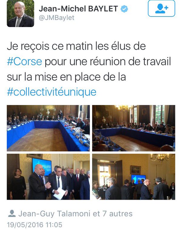 Jean-Michel Baylet annunzia ch'ellu hà ricevutu à Bernard Bonnet Jean-Michel Baylet annunzia ch'ellu hà ricevutu à Bernard Bonnet
