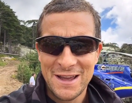 Bear Grylls hè in Corsica