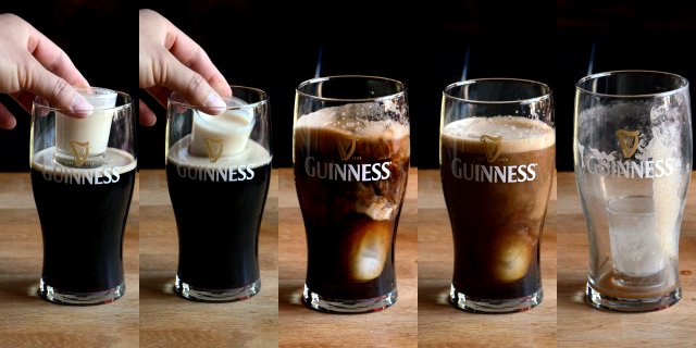 Irish Car Bomb : u cocktail micca tantu Charlie per smintincà a disfatta irlandese Irish Car Bomb : u cocktail micca tantu Charlie per smintincà a disfatta irlandese