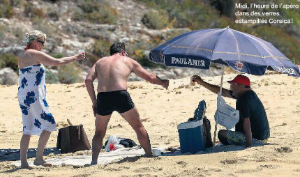 Marine Le Pen lampata fora da un risturante in San Fiurenzu ? Marine Le Pen lampata fora da un risturante in San Fiurenzu ?