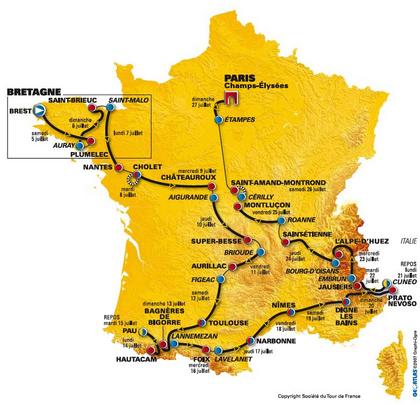Sarkozy criticheghja u parcorsu anticognu di u giru di Francia ! Sarkozy criticheghja u parcorsu anticognu di u giru di Francia !
