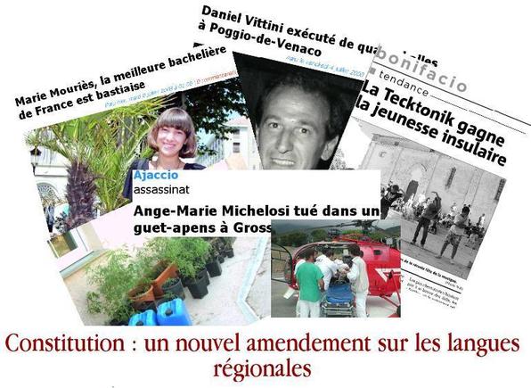 E newtizie settimanale: Sabbatu u 12 di lugliu 2008 E newtizie settimanale: Sabbatu u 12 di lugliu 2008