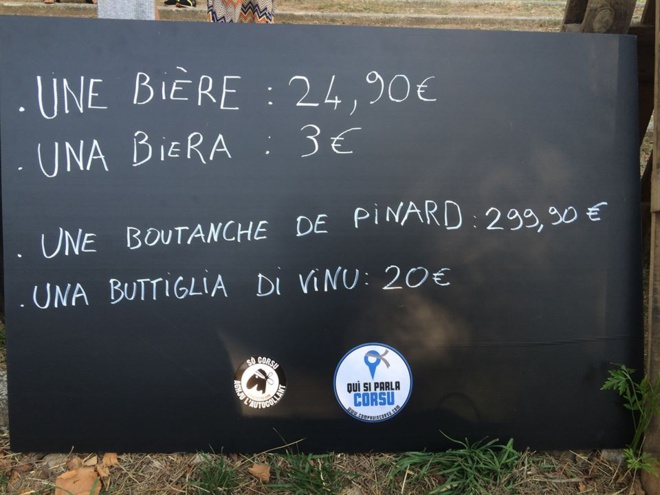 Era a serata di A Piazzetta, Compru in corsu è Praticalingua