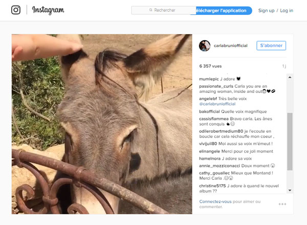 À Carla Bruni li piacenu i sumeri di Murtoli À Carla Bruni li piacenu i sumeri di Murtoli