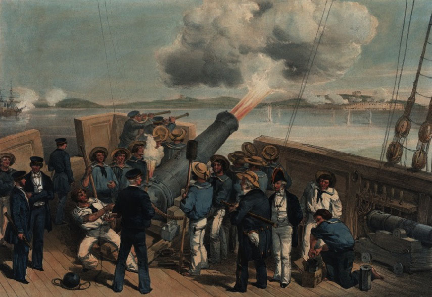 Bumbardamentu di Bomarsund, 1854