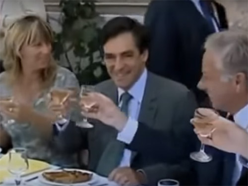 François Fillon : "j'avais bu du rosé corse"