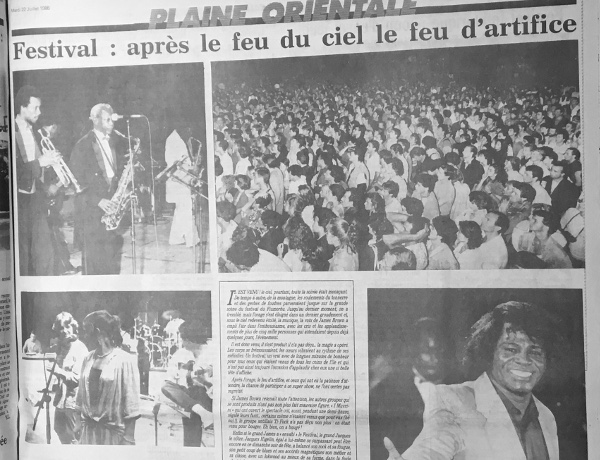 Aghju vistu à James Brown in Fiumorbu