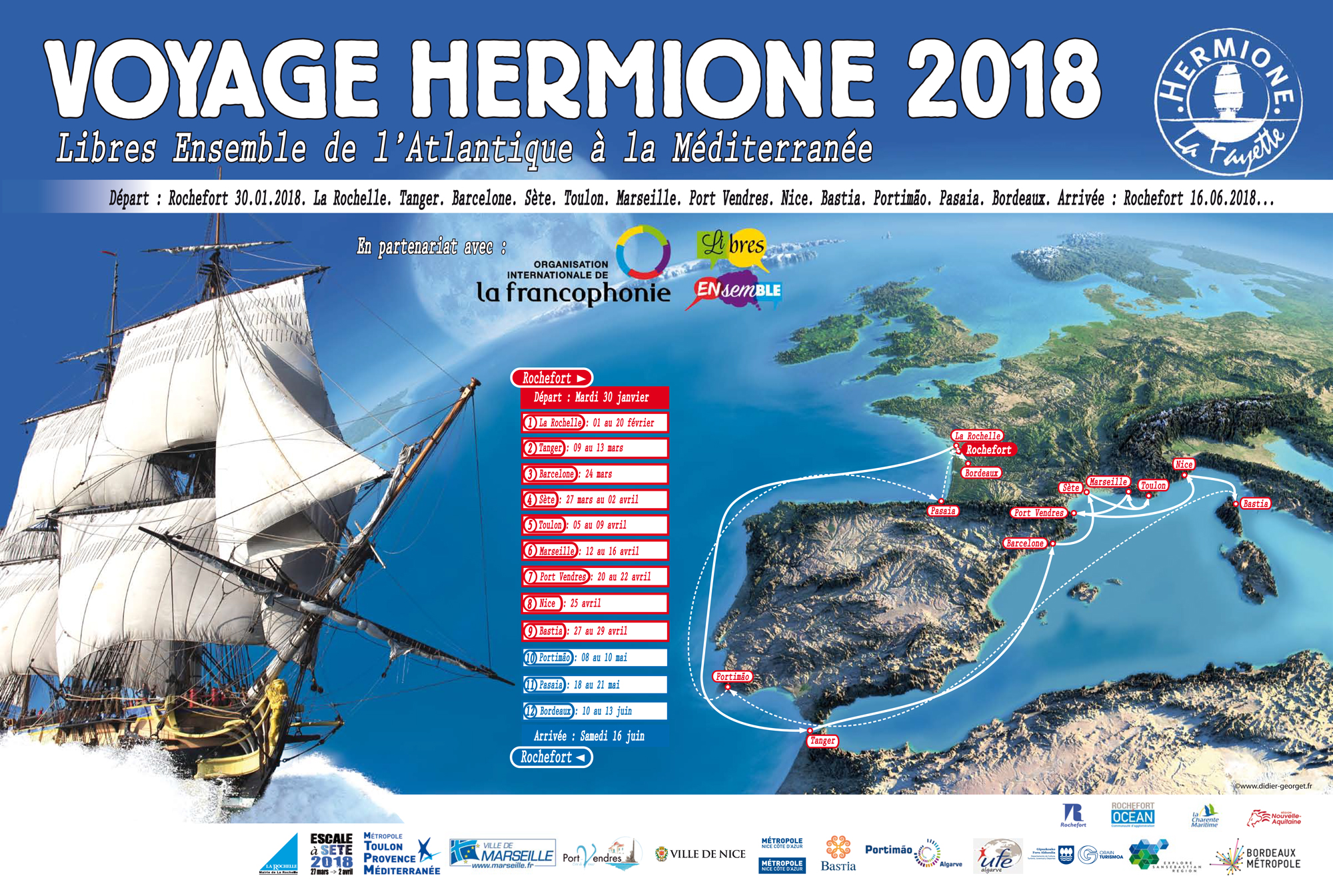 L'Hermione : U battellu di l’indipendenza