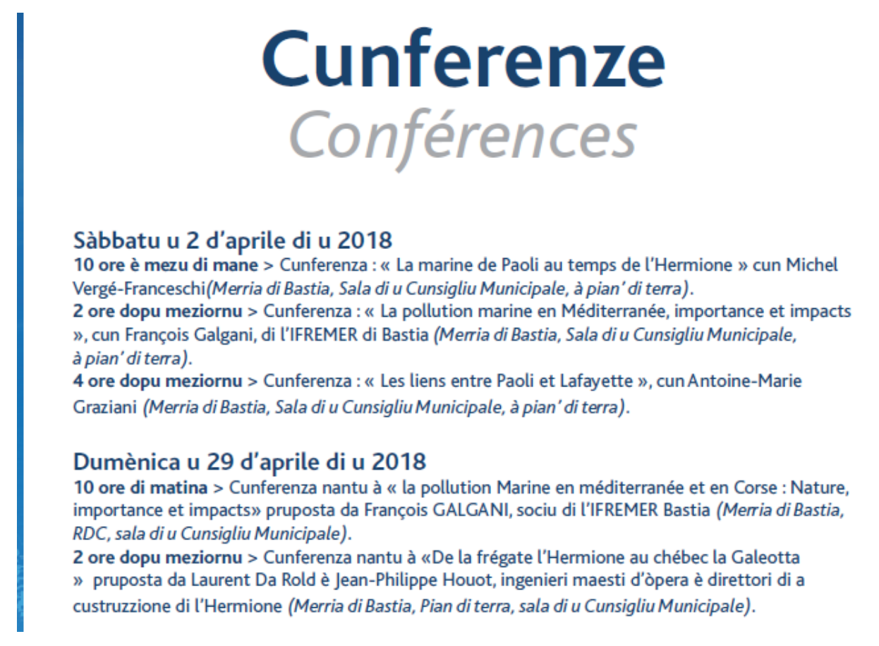 L'Hermione : U battellu di l’indipendenza