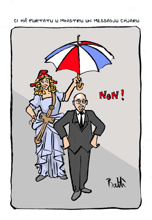 Cazeneuve in Corsica...