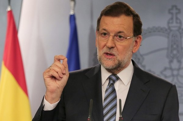 Mariano Rajoy, presidente di u guvernu spagnolu (Partido Popular, di diritta)