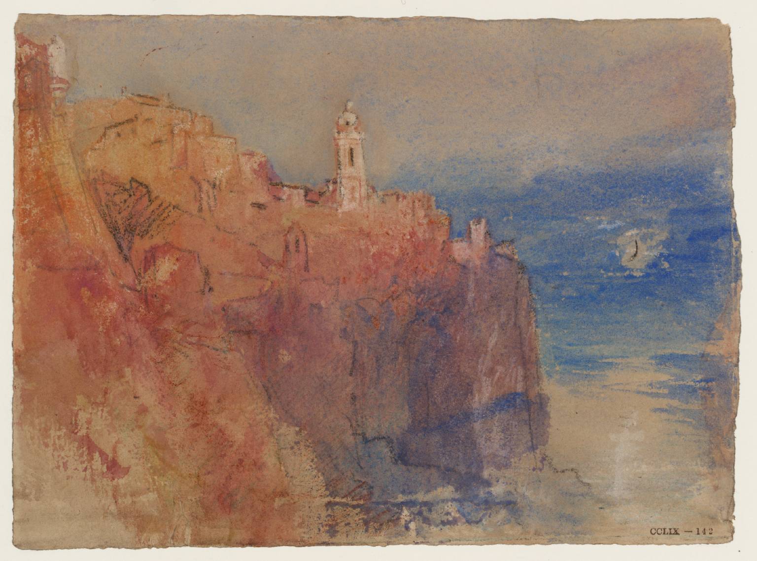 A Corsica vista da u pittore Turner