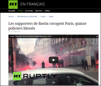 Corsi in Parigi : "No go zone" on tour