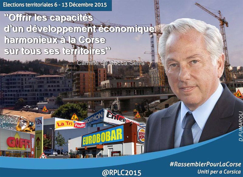 U "développement économique harmonieux" d'appressu à Camillou