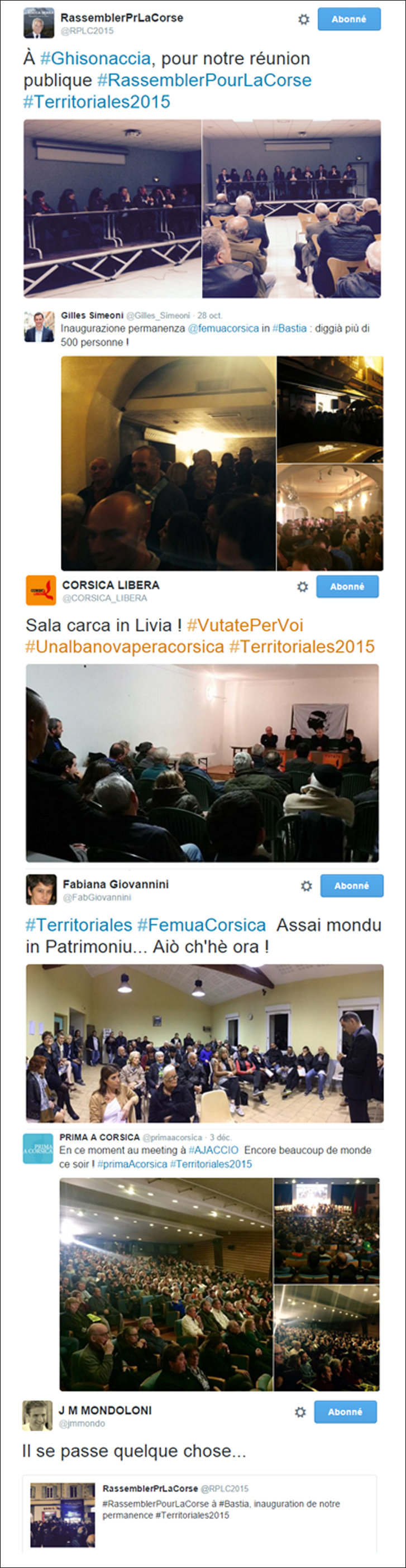 Era a campagna di e territuriale 2015
