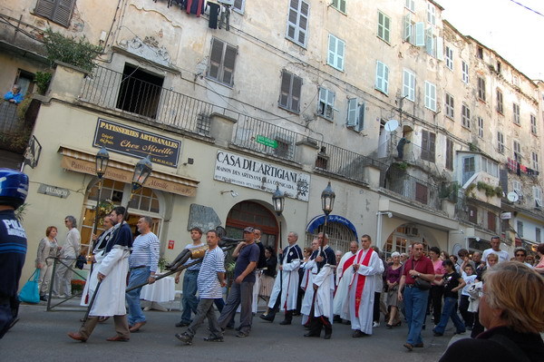 A prucessione di u Cristu Negru in Bastia