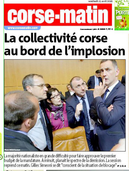 Happy end pè u bugettu di a CTC Happy end pè u bugettu di a CTC