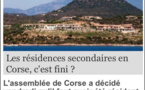 "Les résidences secondaires en Corse, c'est fini ?"