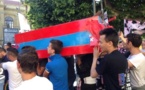 Palermo festighjeghja a falata di Catania cù... una cascia