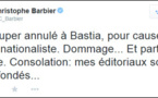 Barbier suspesu in Bastia : a so reazzione