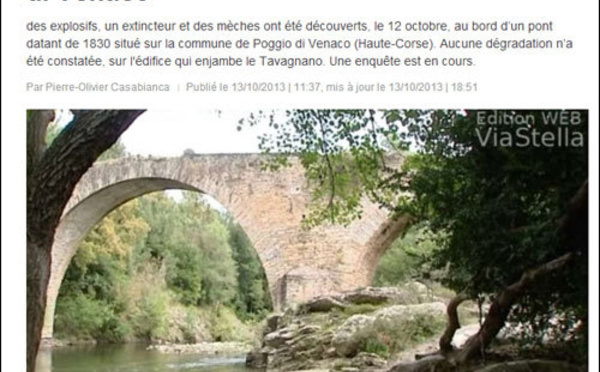 Perchè ci vole à plasticà u ponte