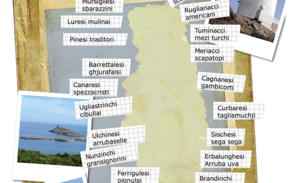 Cugnomi di paesi : u Capicorsu