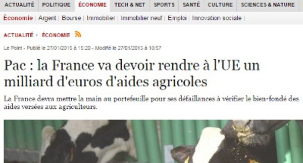 Agricultori corsi, rendite i vostri Cayenne !