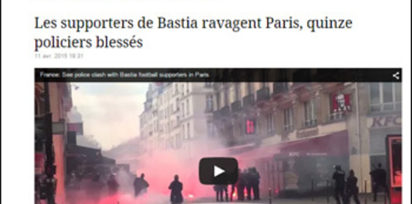 Corsi in Parigi : "No go zone" on tour