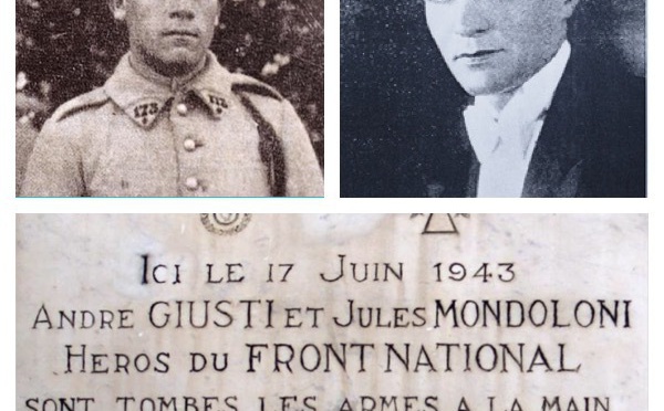 17 di ghjugnu di u 1943 : Giusti è Mondoloni