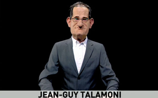 Jean-Guy hà a so mariunetta à i Guignols