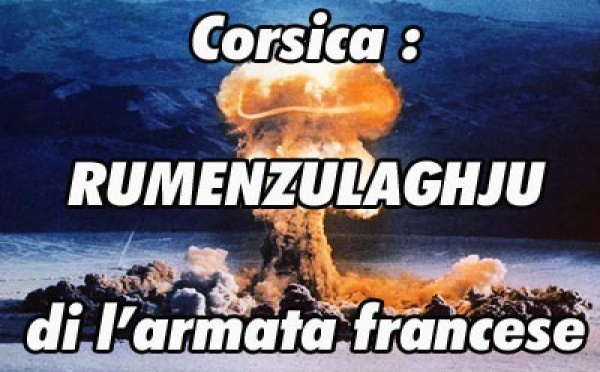 L'armata francese si ghjoca è face trimà a terra